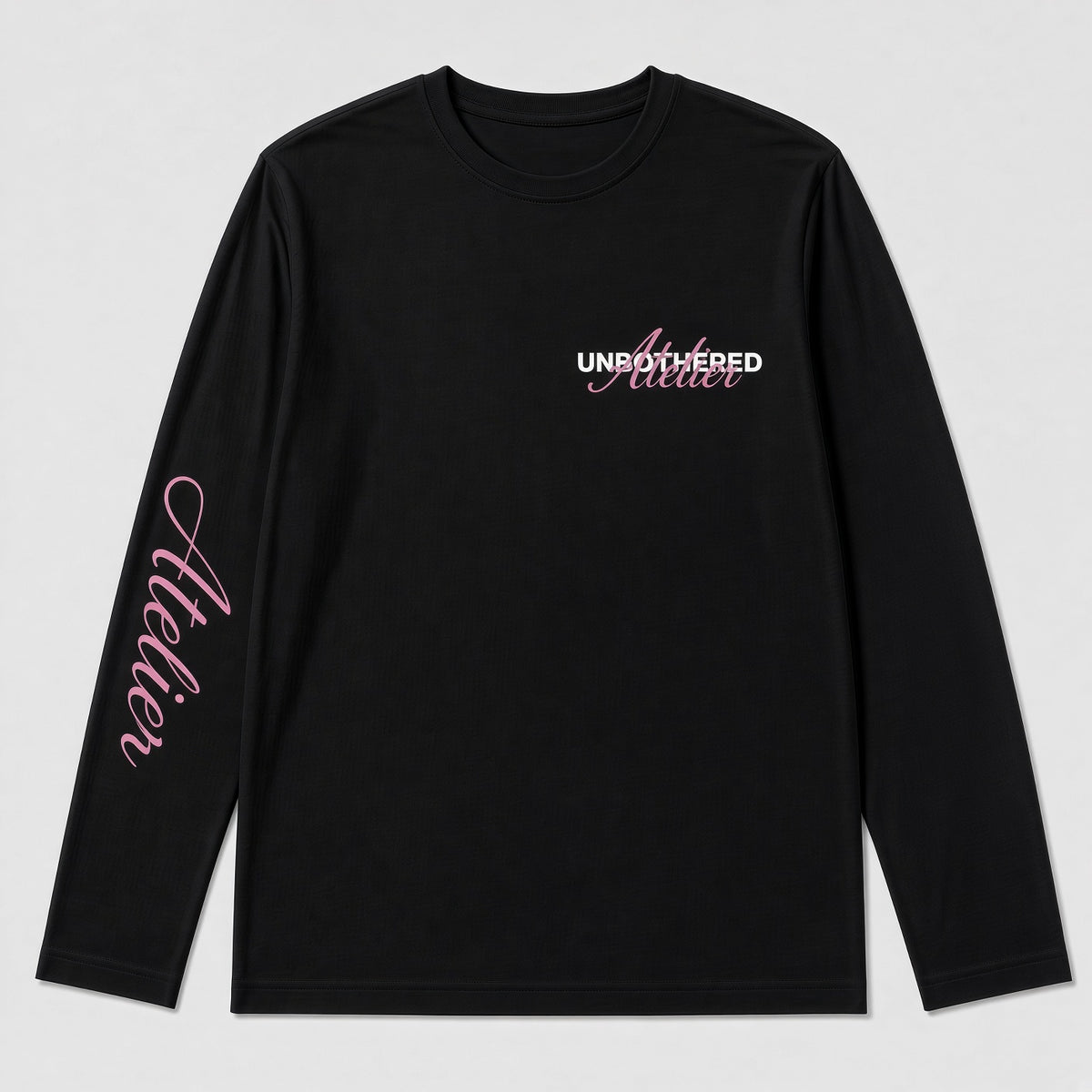 SS26 - LONGSLEEVE FROZEN ZWART/BLAUW