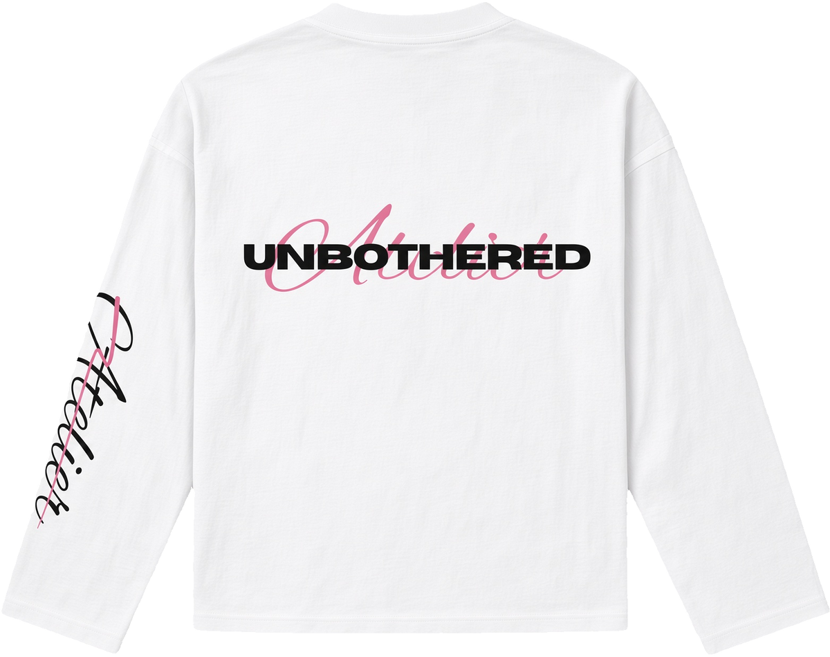SS26 - LONGSLEEVE WIT/ROZE