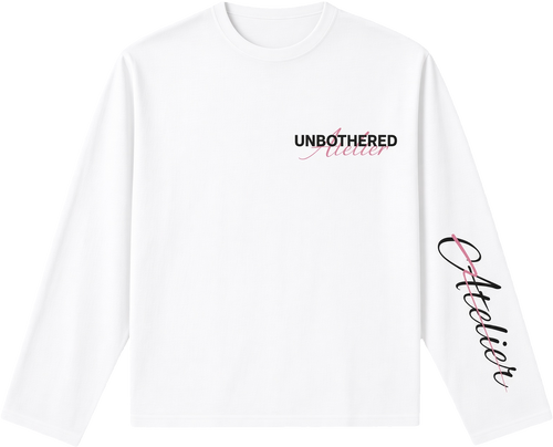 SS26 - LONGSLEEVE WIT/ROZE