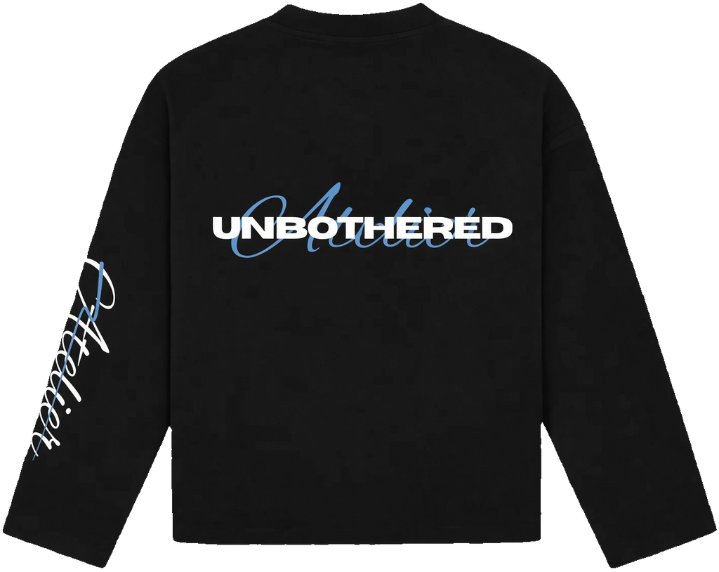SS26 - LONGSLEEVE ZWART/BLAUW