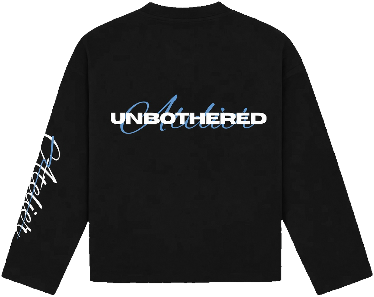 SS26 - LONGSLEEVE ZWART/BLAUW
